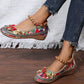 MAISIE™ HANDWOVEN FLORAL PRINT ORTHOPEDIC SHOES