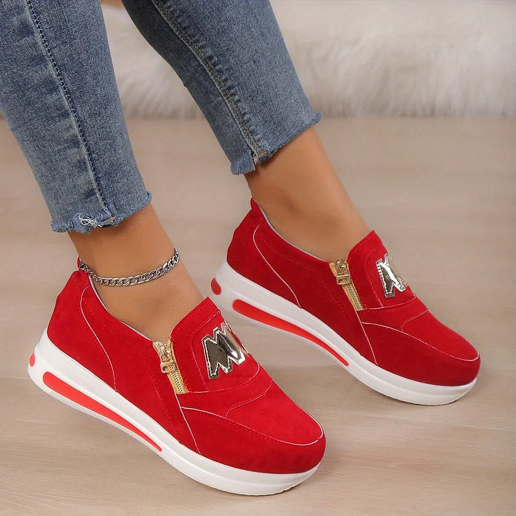 ELLIES™ CASUAL PLATFORM SLIP-ON ORTHOPEDIC SNEAKERS