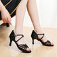 WOMEN'S LATIN BALLROOM DANCE SANDALS