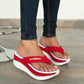 WOMEN'S CASUAL FLIP-FLOPS ORTHO PLATFORM SANDALS