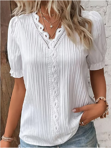 VINTAGE LACE TOP FOR WOMEN