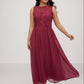 DINA™ ELEGANT CURVE PARTY SLEEVELESS MAXI DRESS