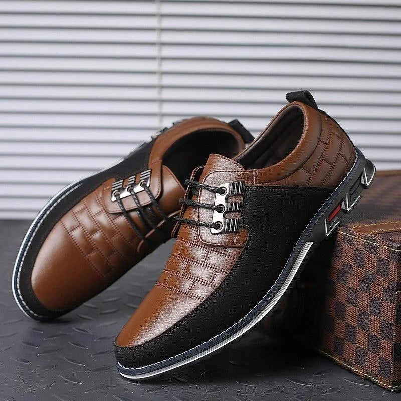 OXFORD DERBY™ ORTHOPEDIC LEATHER SHOES